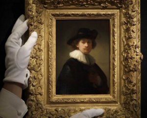 Автопортрет Рембрандта продали за рекордну суму