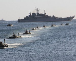 Оккупанты в Крыму начали масштабные военные учения Черноморского флота РФ