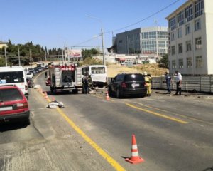 В Севастополе автобус попал в ДТП: пострадали 14 человек