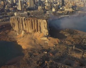 Как после взрыва ядерной бомбы: показали Бейрут с высоты птичьего полета