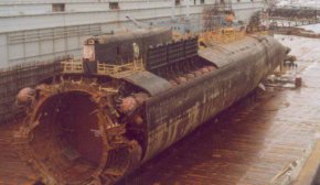 Затонув російський підводний човен
