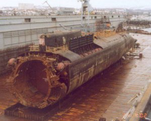 Утонула российская подводная лодка