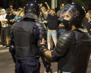 У МВС Білорусі відзвітували, скільки мітингувальників заарештували за вчора