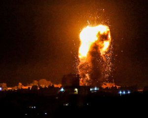 Ізраїль відповів на ракетний обстріл з сектора Газа