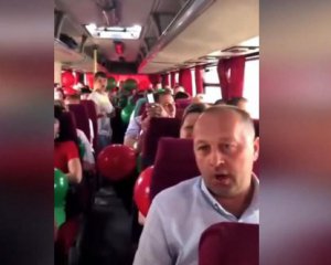 "Батька, родина, Беларусь" - репетиция митинга за Лукашенко попала на видео