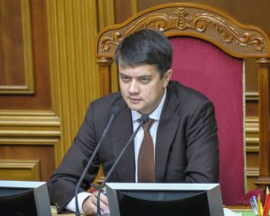 Рада не поддержала заявление Фокина по Донбассу - Разумков