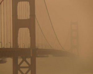 Дым от лесных пожаров в США добрался до  Европы