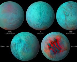 Ученые показали, где есть вода и лед на спутнике Сатурна