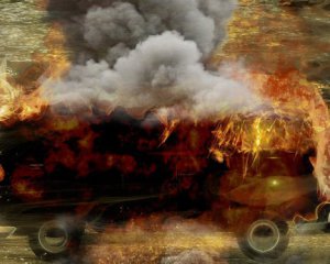 29 человек заживо сгорели в автобусе