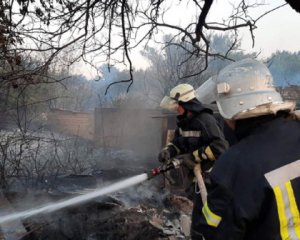 Пожар на Луганщине полностью потушили