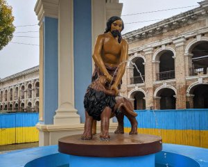 Кличко відкрив найстаріший фонтан Києва &quot;Самсон&quot;