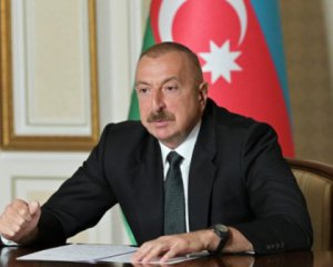 Алиев заявил, что Азербайджан взял под контроль город в Карабахе