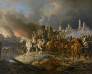 Наполеон покинул Москву