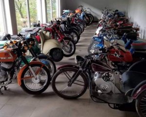 В Украине нашли большую коллекцию ретро-мотоциклов