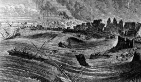 Трупи завантажували на кораблі та спалювали у морі