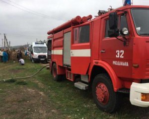 Во время пожара в доме погибли дети