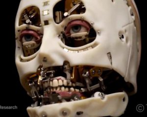 Создали робота, имитирующего движения человеческого лица