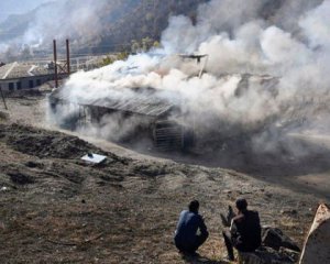 Армяни до тла сожгли село, которое власть по ошибке передала Азербайджану